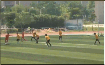 击中立柱.gif