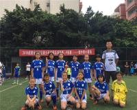 最终黄水小学女足以1:0的总比分战胜双流实小，斩获联赛冠军。
